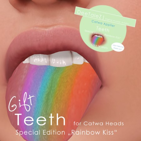rainbow kiss teeth