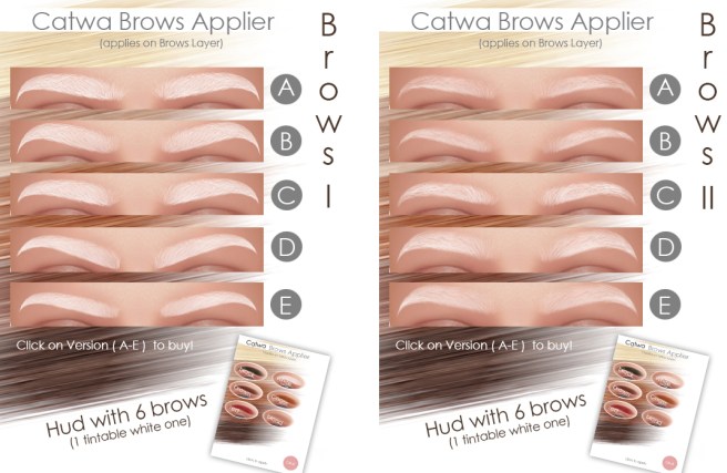 catwa brows