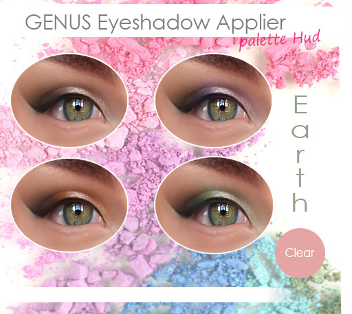 genus mu palette hud eyeshadow klein earth vendor