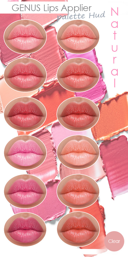 genus mu palette hud natural gloss vendor