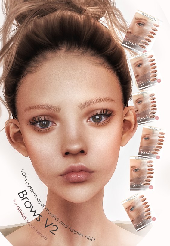 NEW VENDOR 2017 GENUS BROWS V2 x